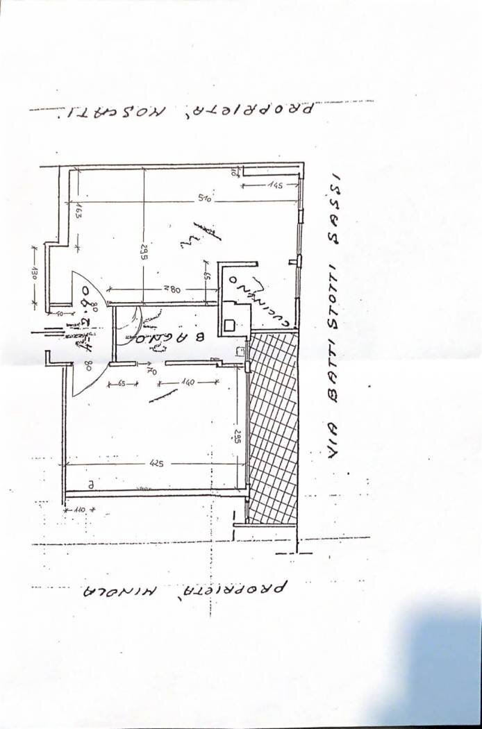 Two-room apartment via Luisa Battistotti Sassi, 4, Milano - floor plans 1
