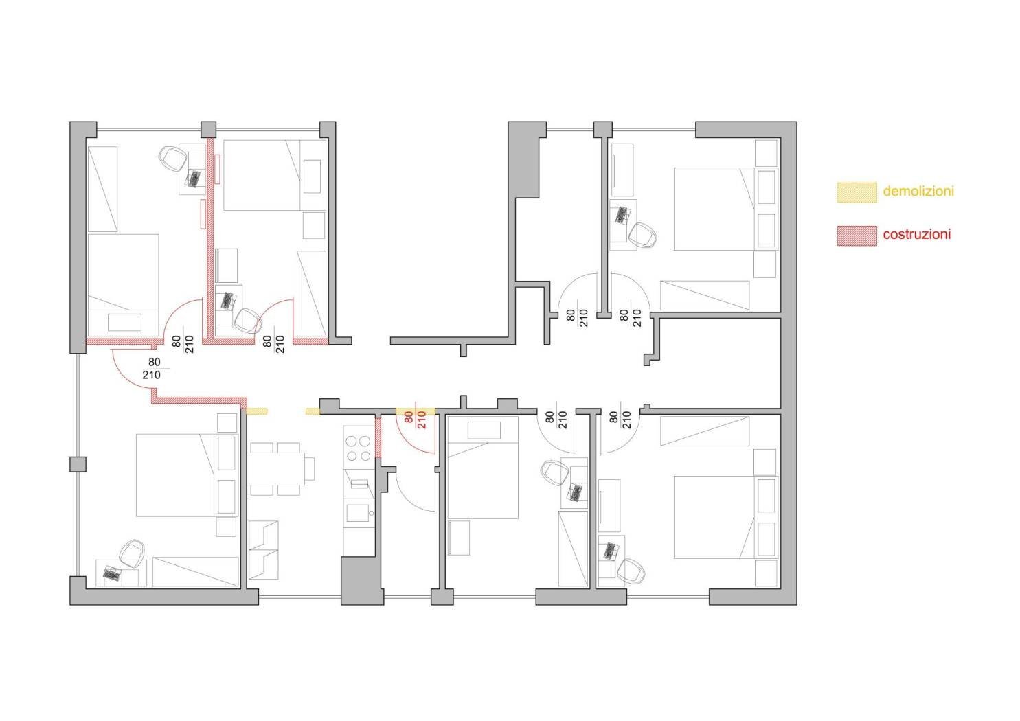 Terreno non edificabile via Passo di Fargorida, 12, Milano - planimetria 1