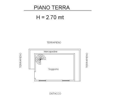 Villa all'asta piazza Guglielmo Marconi, 28, Sant'Olcese - planimetria 1