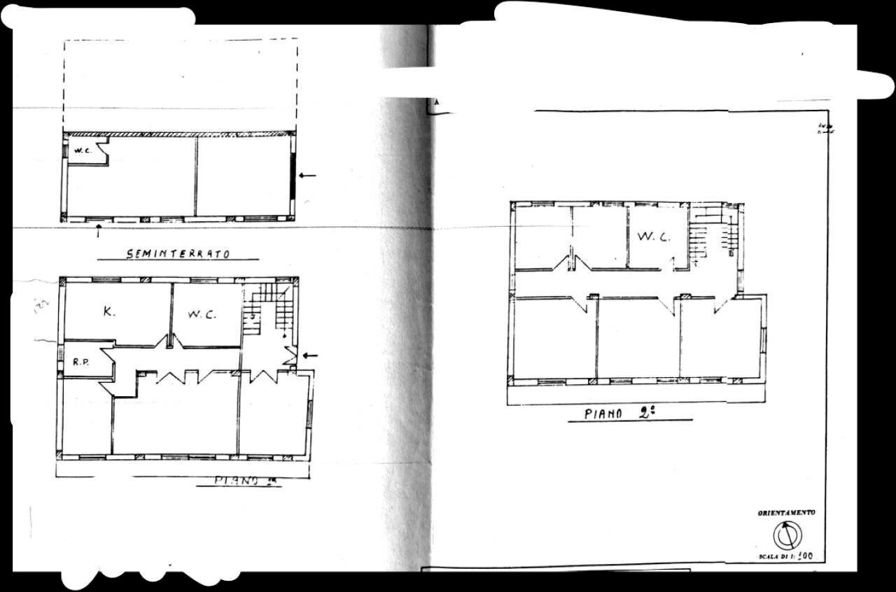 Villa via Onofrio Colace, Catanzaro - floor plans 1