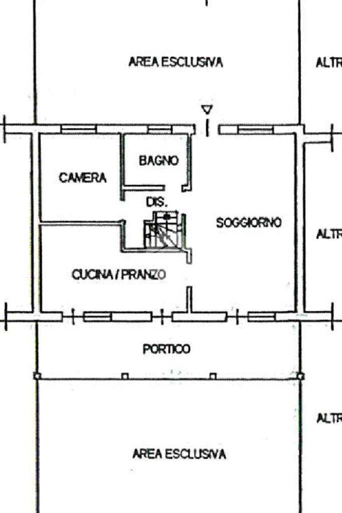 Terraced Villa Via Pietre, Alpignano - floor plans 1