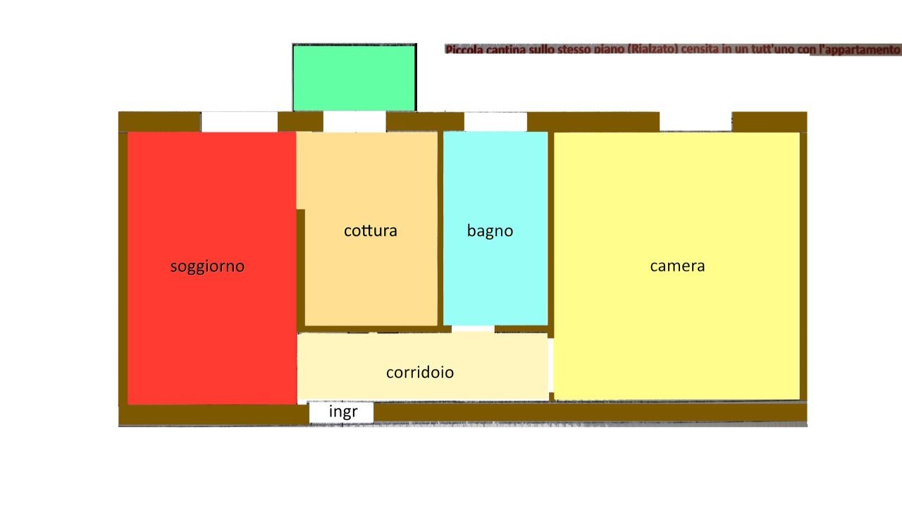 Planimetria.jpg - Trilocale Viale Trieste 36A, Rimini - planimetria 1