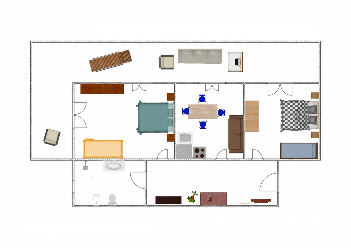 Piantina.png - Three-room apartment Loano - floor plans 1