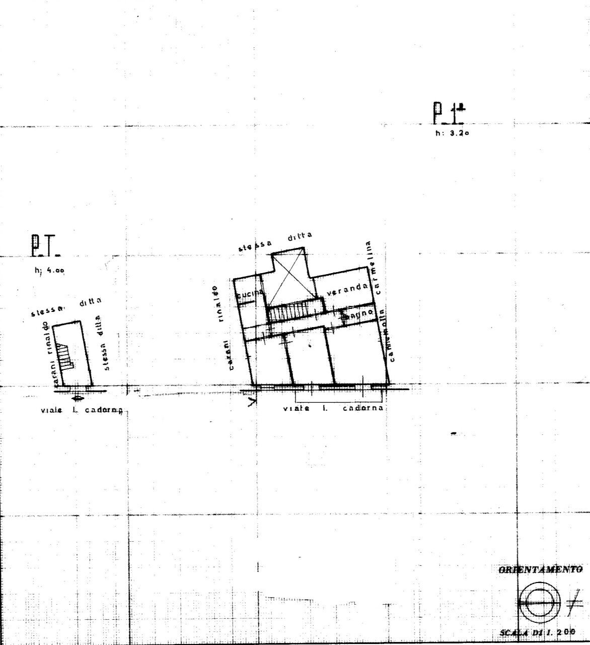 PLANIMETRIA - Quadrilocale Viale Luigi Cadorna, Siracusa - planimetria 1