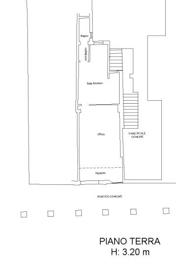 PLAN.png - Commercial Premises Via dell'Abbadia 4b, Bologna (neighborhood Centro Storico) - floor plans 1