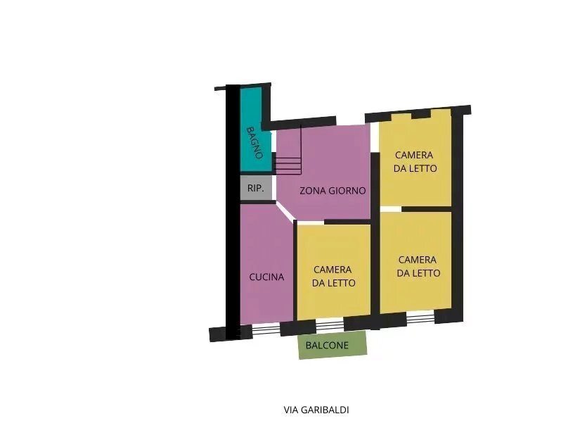 Quadrilocale Via Giuseppe Garibaldi, Ventimiglia - foto 3