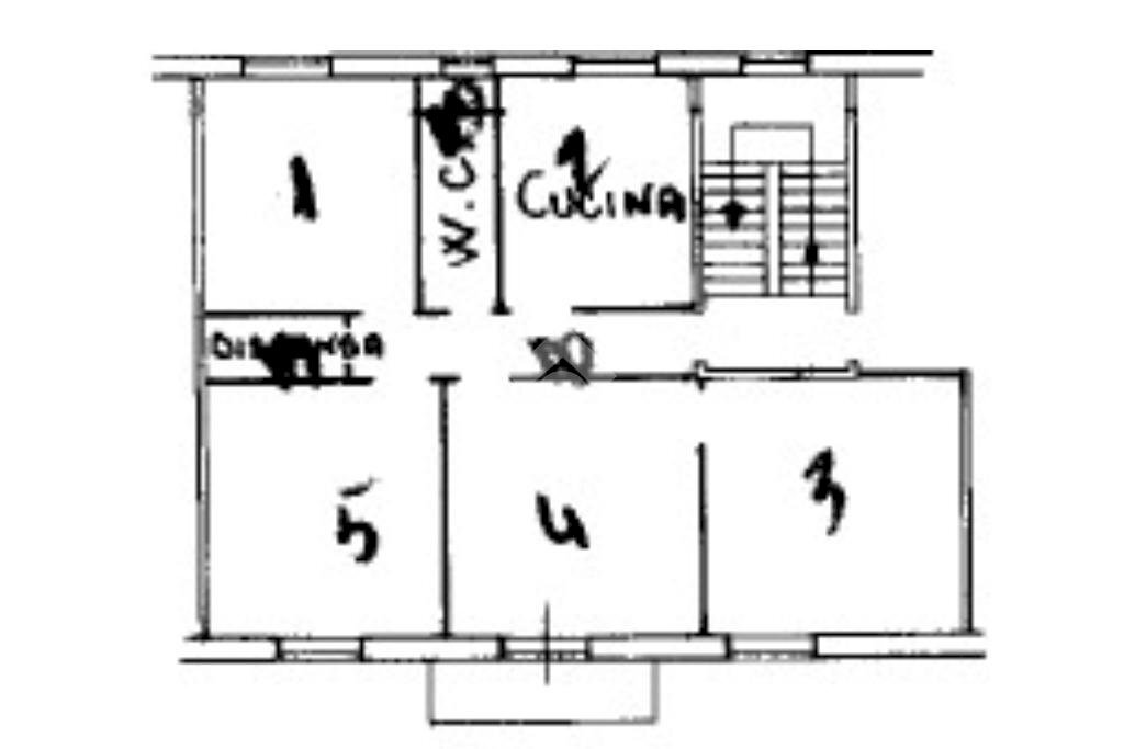 Apartment Via Franzante, Busalla - floor plans 1
