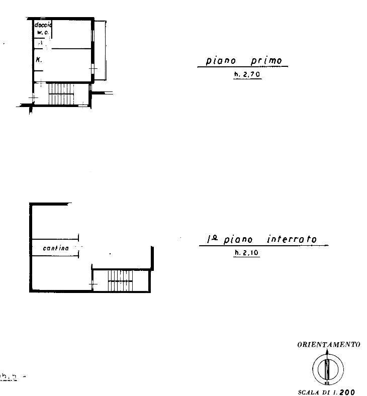 Two-room apartment Nus - floor plans 1