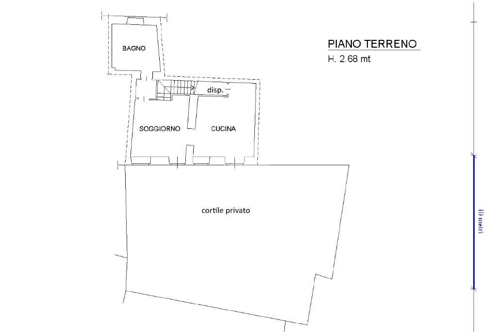 Semi-detached house VIa alessandro Manzoni, Cafasse - floor plans 1
