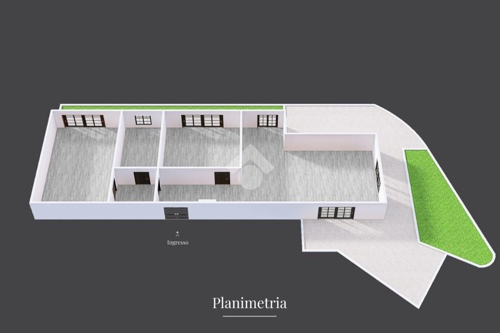 Three-room apartment Via degli Ulivi, Ventimiglia - floor plans 1