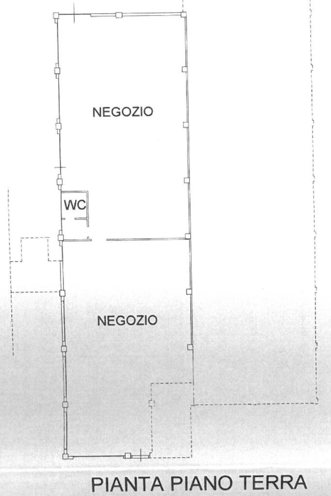 Negozio Via Al mare, San Giovanni in Marignano - planimetria 1