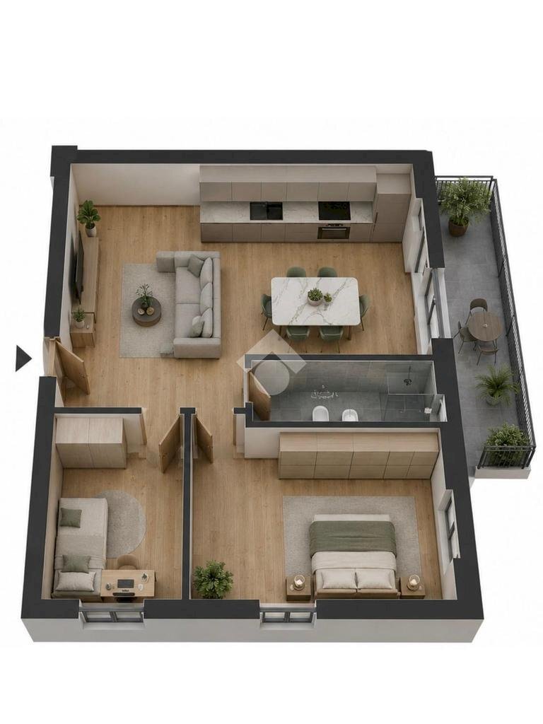 Trilocale Appartamento san rocchino, Genova (zona Castelletto) - foto 2