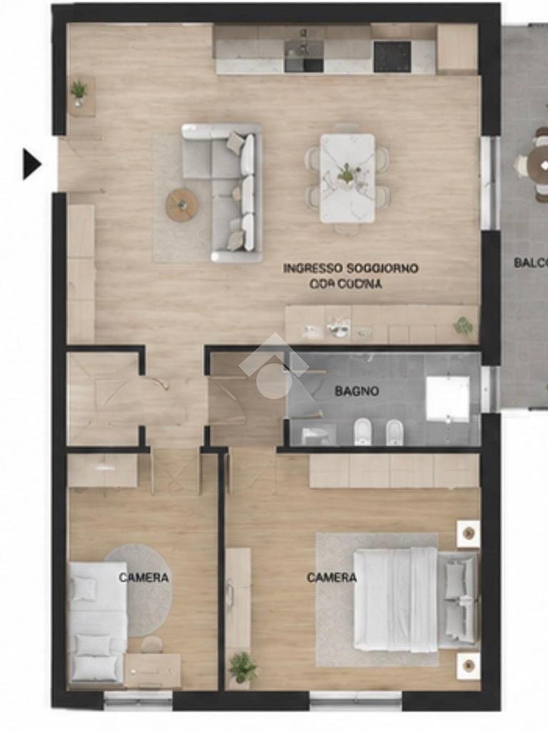 Trilocale Appartamento san rocchino, Genova (zona Castelletto) - foto 3
