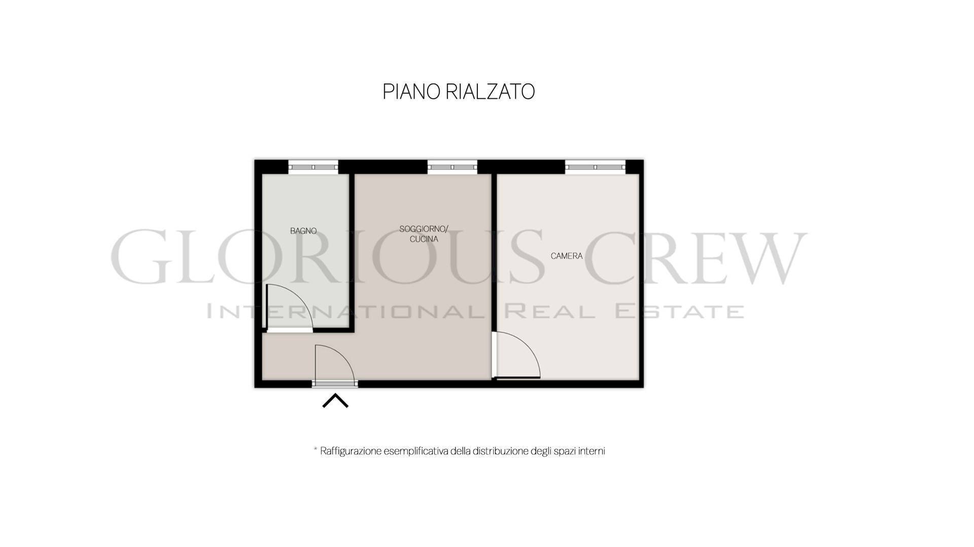 Foto 10 - Two-room apartment Via Lesmi, Milano - floor plans 1