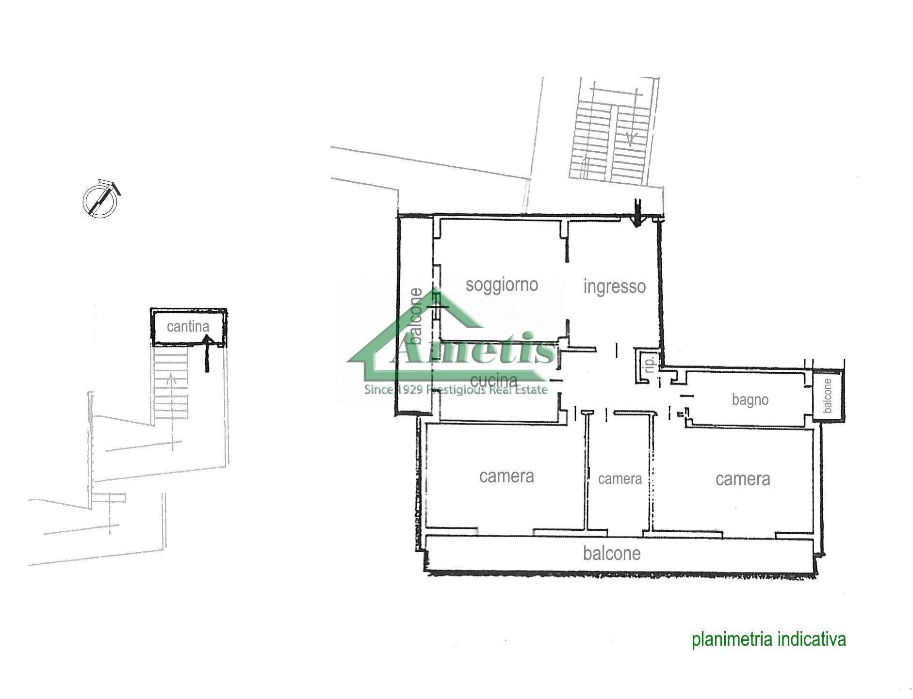 Foto 51 - Appartamento Via Argine Destro, Imperia - planimetria 1