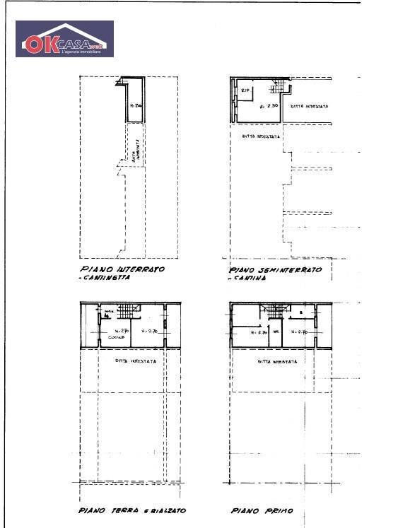 Foto 31 - Terraced Villa TORRENTE VECCHIO, Verona - floor plans 1