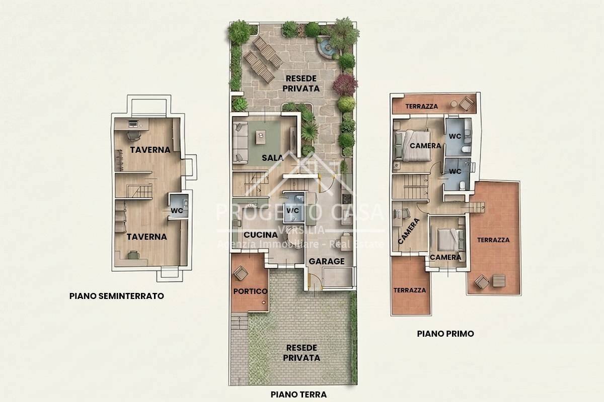 Foto 49 - Independent house VIA VERDI, Camaiore - floor plans 1