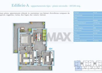 Pianta 3D - Four-room apartment Via Nazionale per Lanciano
 
snc, Santa Maria Imbaro - photo 10