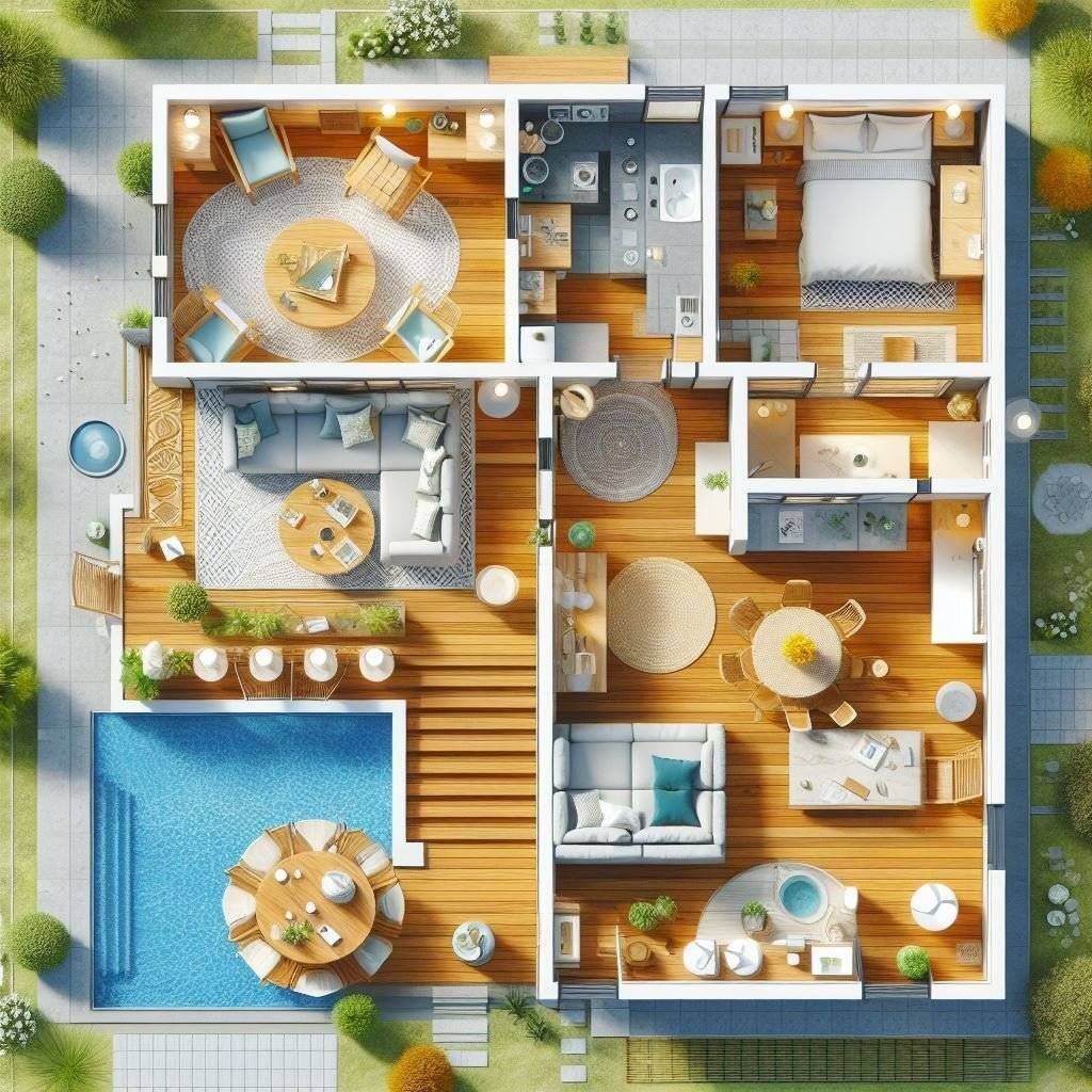 Building land SP223, Gallipoli - floor plans 1