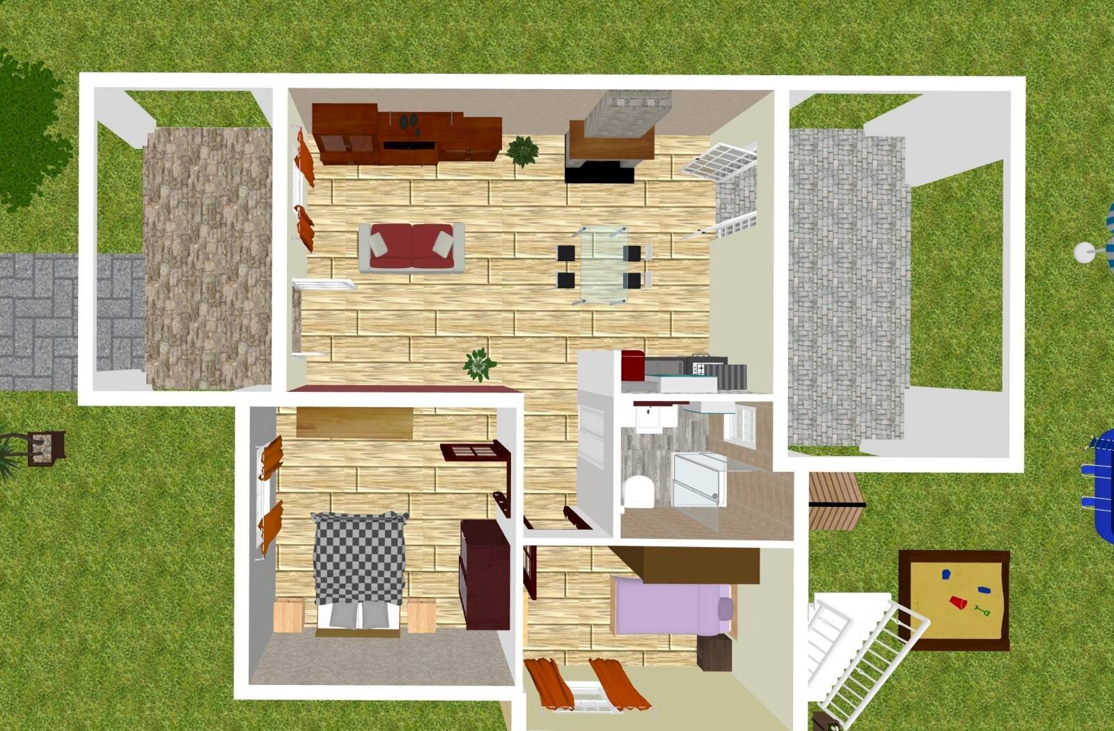 Casa indipendente strada Vicinale Bon-Amì, Matino - planimetria 1