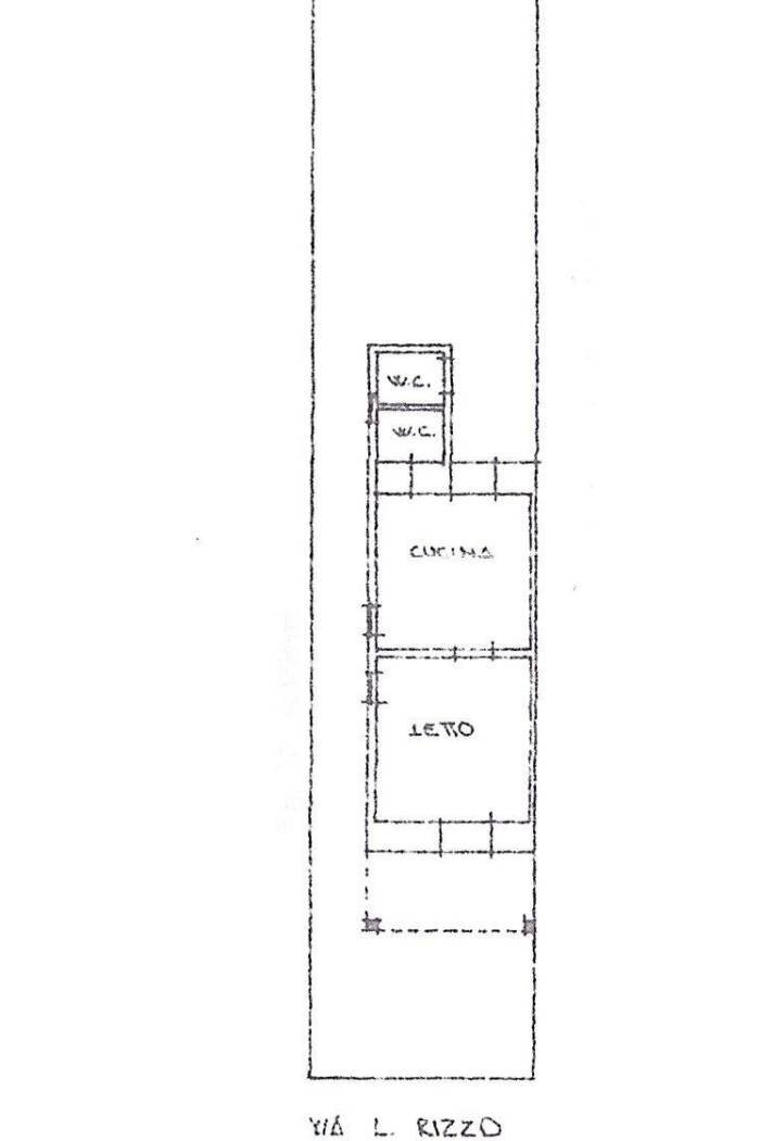 Villa via Luigi Rizzo, Racale - planimetria 1
