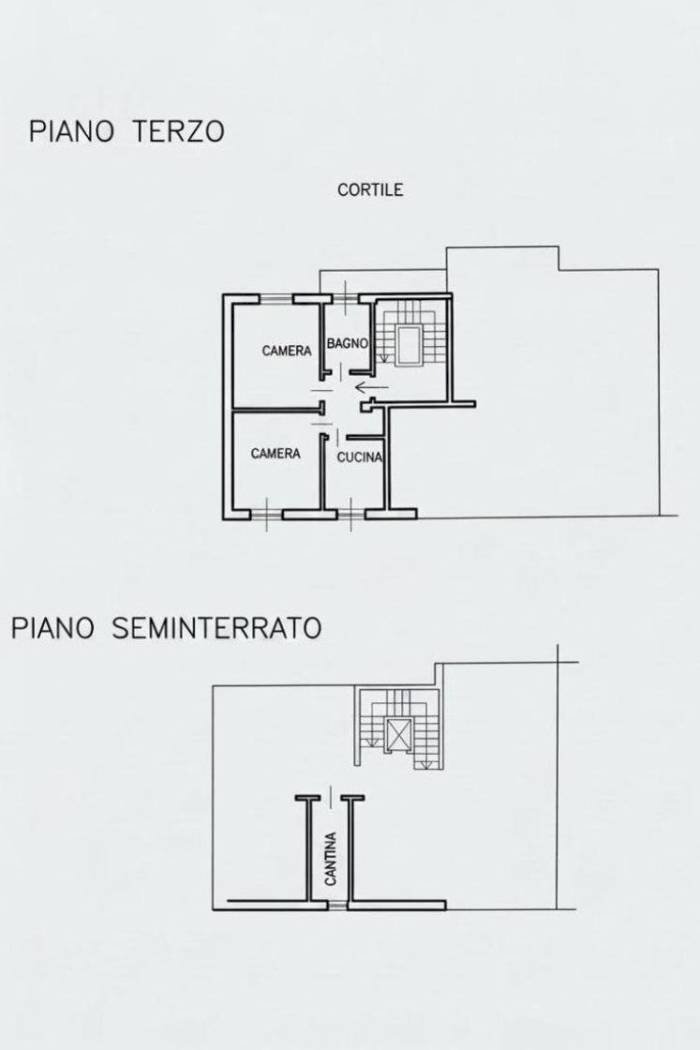 Appartamento via Ernesto Cabruna, Tortona - planimetria 1