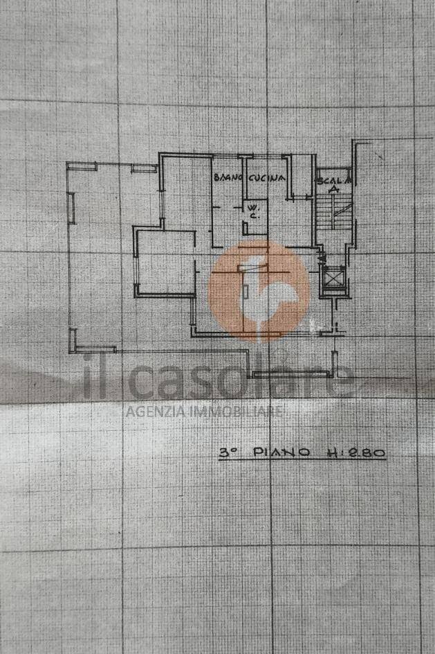 Apartment via Palmiro Togliatti, Fano - floor plans 1