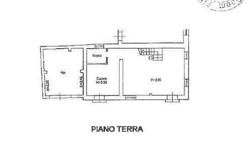 Rustic strada Madonna del Monte, Pesaro - floor plans 1