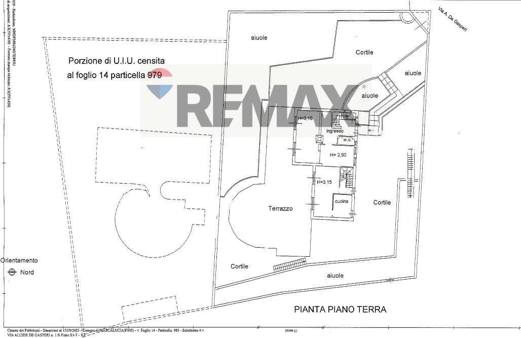 Pianta 2D - Residence Via Alcide de Gasperi
 
118, Mascalucia - floor plans 1
