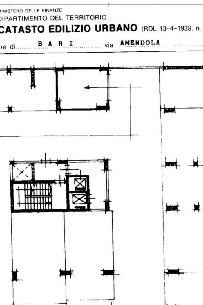 Box via Pietro Sette, 1, Bari - floor plans 1