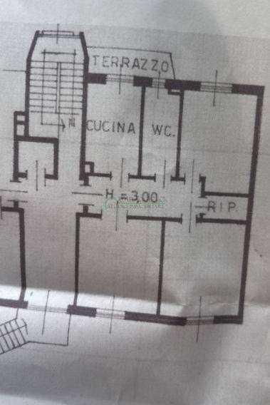 Three-room apartment via Giovanni Pascoli, Bollate - floor plans 1
