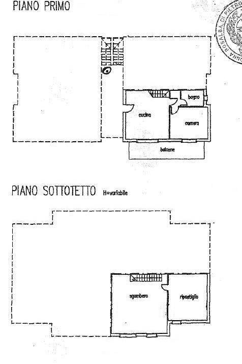 Three-room apartment Regione Margara, Fubine Monferrato - floor plans 1