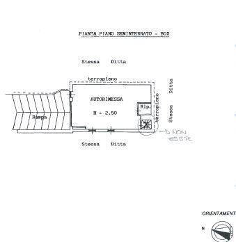 Villa Regione Cavalleri, Terzo - floor plans 1