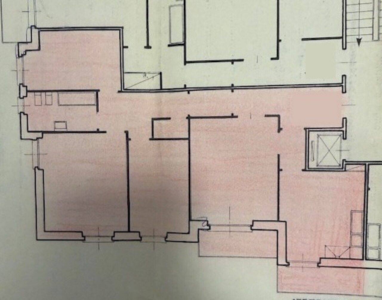 Four-room apartment via Santa Maria Assunta di Nervi, Genova (neighborhood Quarto) - floor plans 1