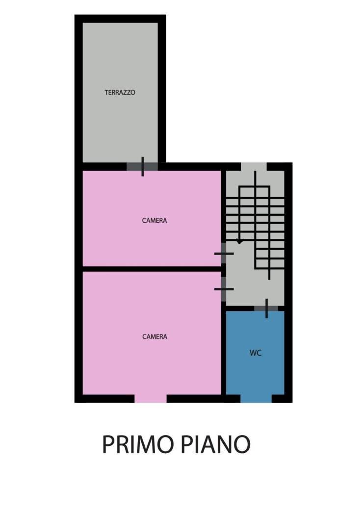 Villa via Ugo Bassi, Ravenna - planimetria 1