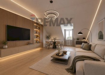 RENDER AI Sala da pranzo - Quadrilocale Via Fusinato
 
1, Falconara Marittima - foto 1