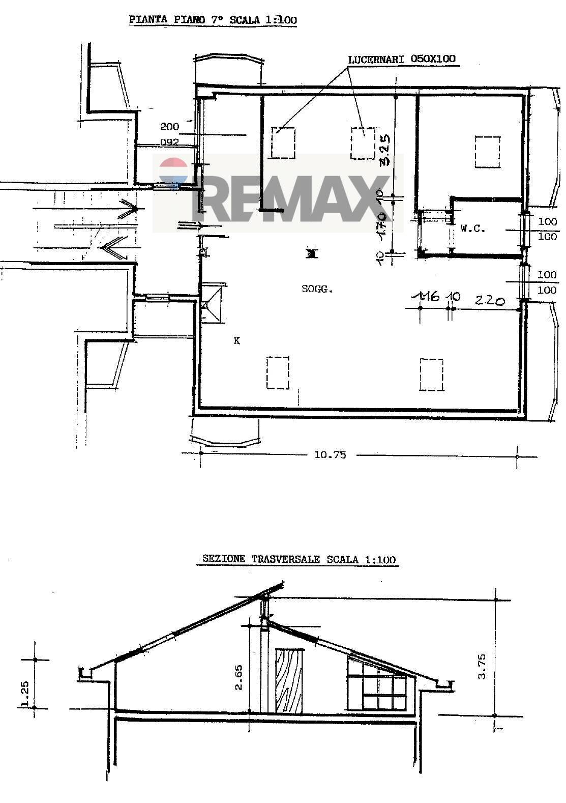 Pianta 2D - Attico via Cesare Battisti
 
11, San Donato Milanese - planimetria 1