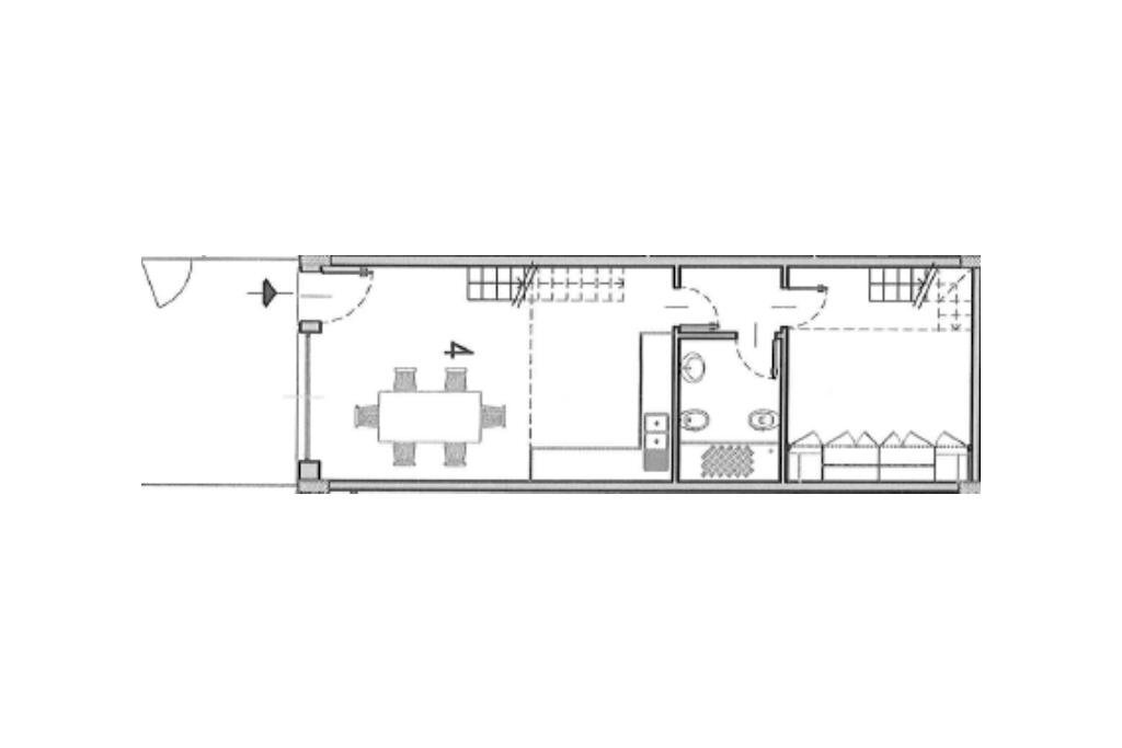 Two-room apartment Via del Mare, Milano (neighborhood Boffalora) - floor plans 1