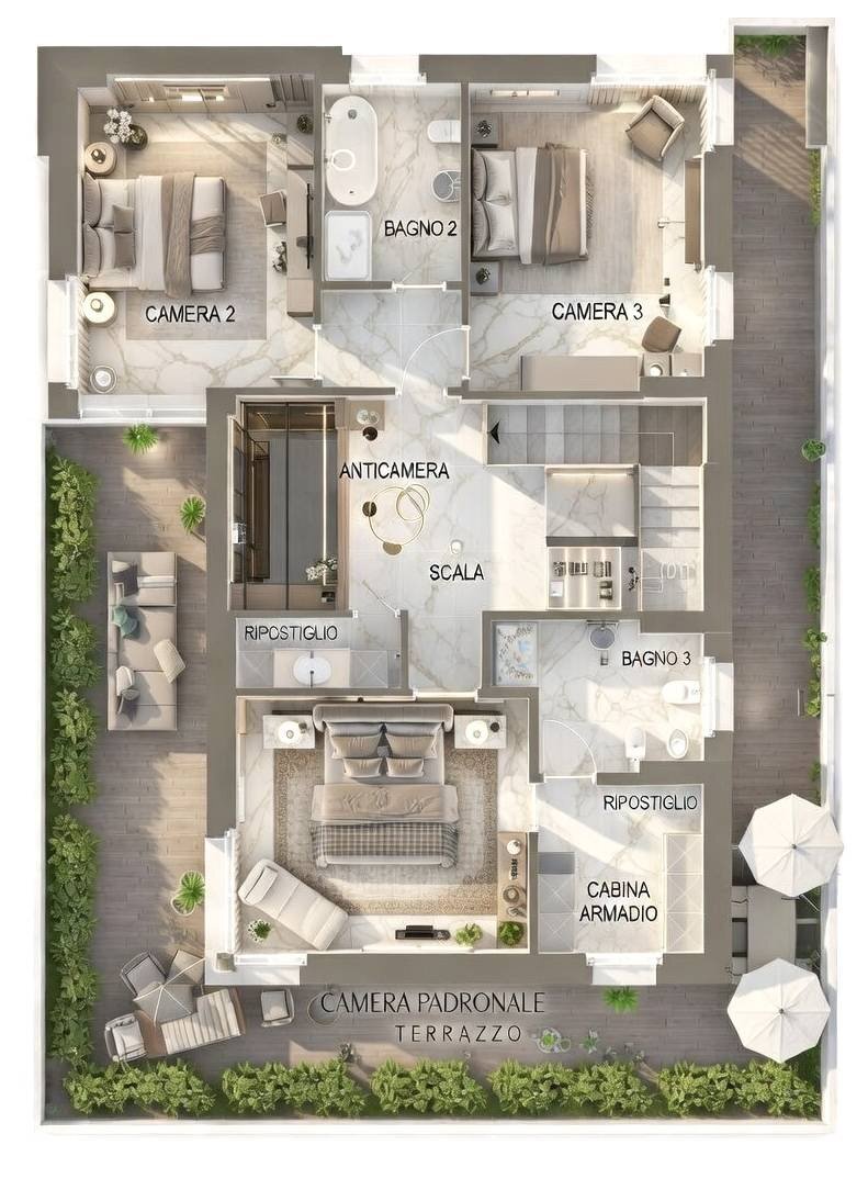 Foto 25 - Villa via don luigi sturzo
 
24, Cornaredo - planimetria 1