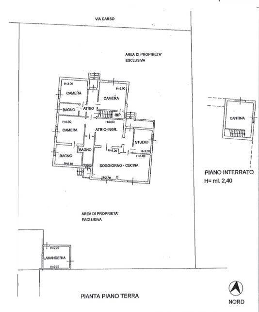 Planimetria - Villa Via Carso
 
30, Arconate - planimetria 1