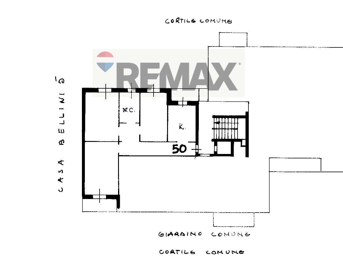 Pianta 2D - Three-room apartment via bellini
 
7, Cormano - floor plans 1