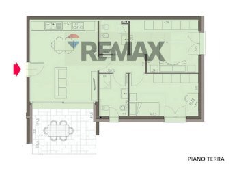 Pianta 2D - Three-room apartment via lombardia, Bregnano - photo 18
