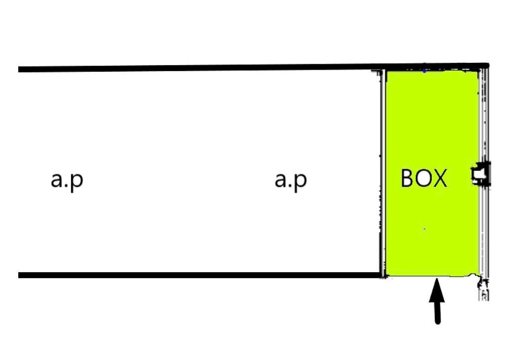Box via Monto Nevoso, Milano (neighborhood Città Studi) - floor plans 1
