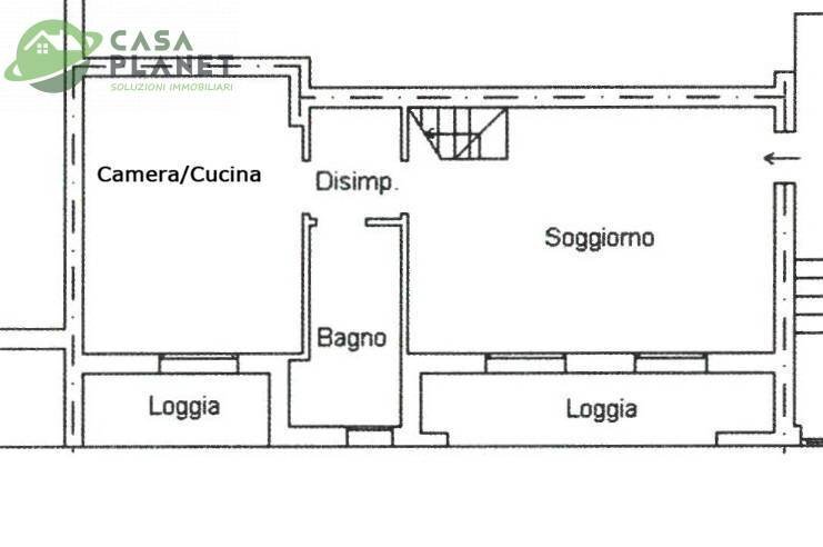 Foto 10 - Semi-detached Villa VICOLO POLI, Casale sul Sile - floor plans 1