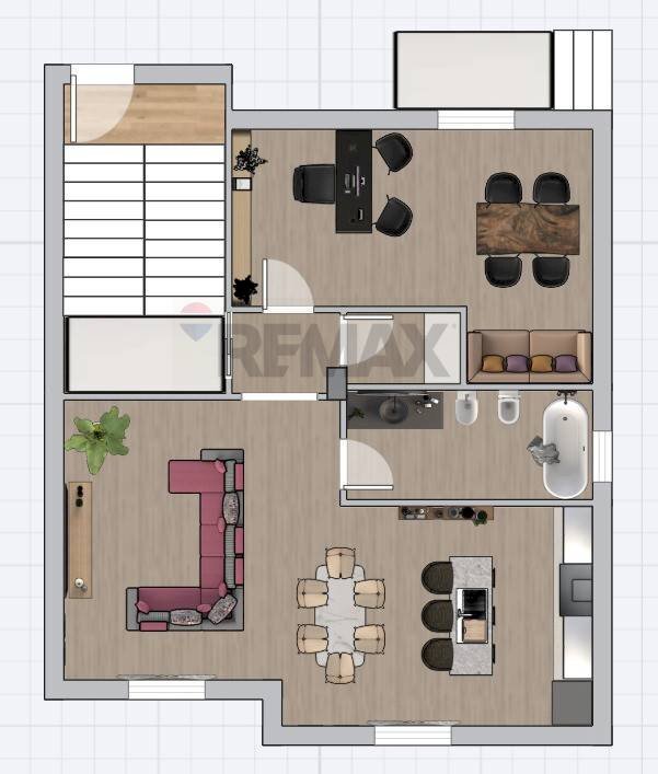Pianta 2D - Terraced Villa Via Lanciano
 
snc, Casalbordino - floor plans 1