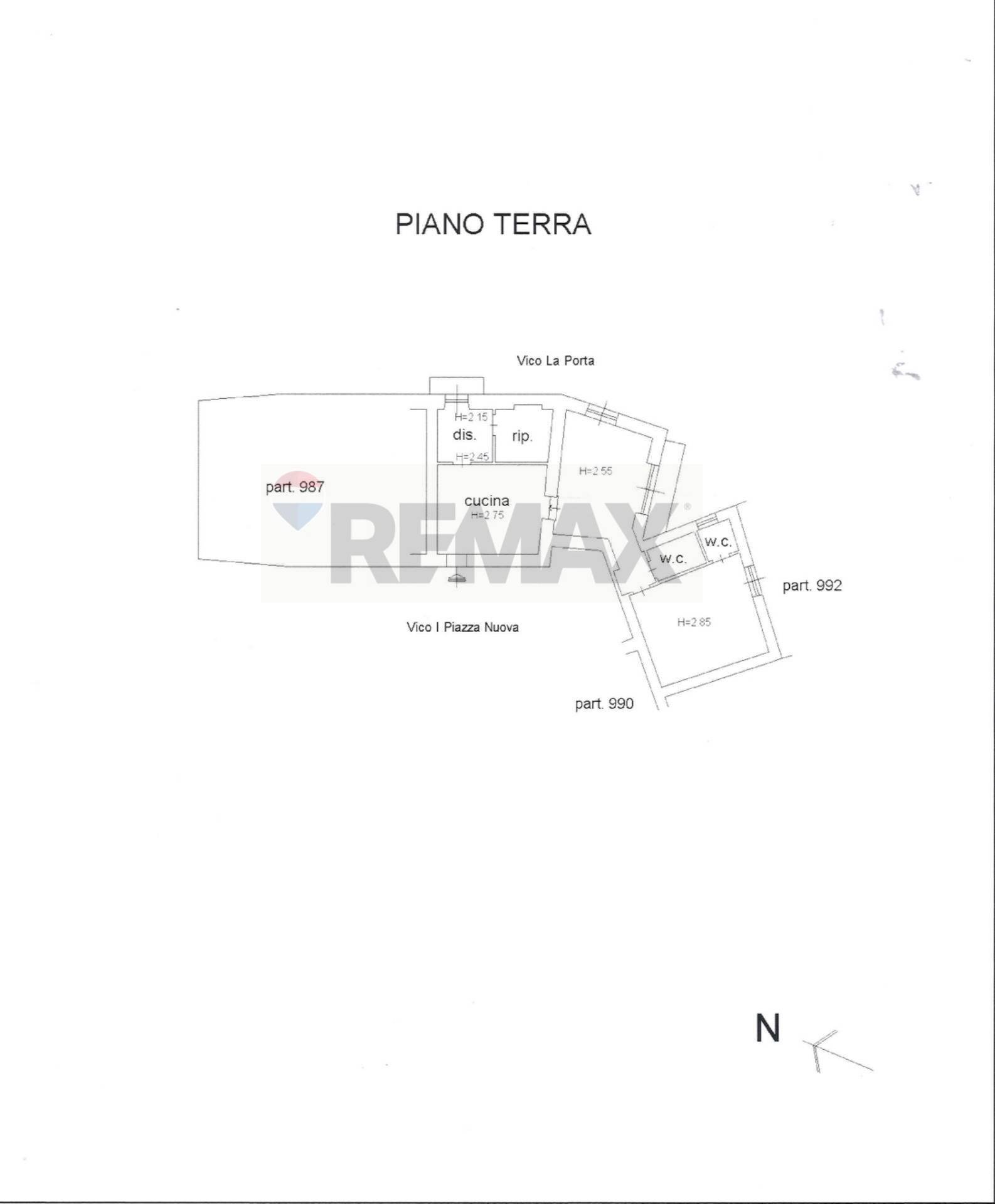 Pianta 2D - Casa semi indipendente via Vico Laporta
 
snc, Gissi - planimetria 1