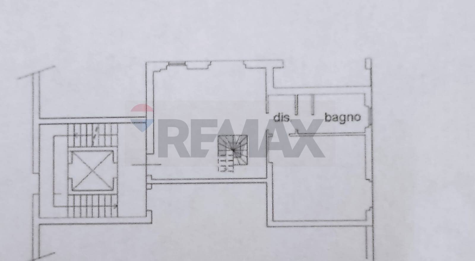 Pianta 2D - Two-room apartment Via Costa Contina, Vasto - floor plans 1