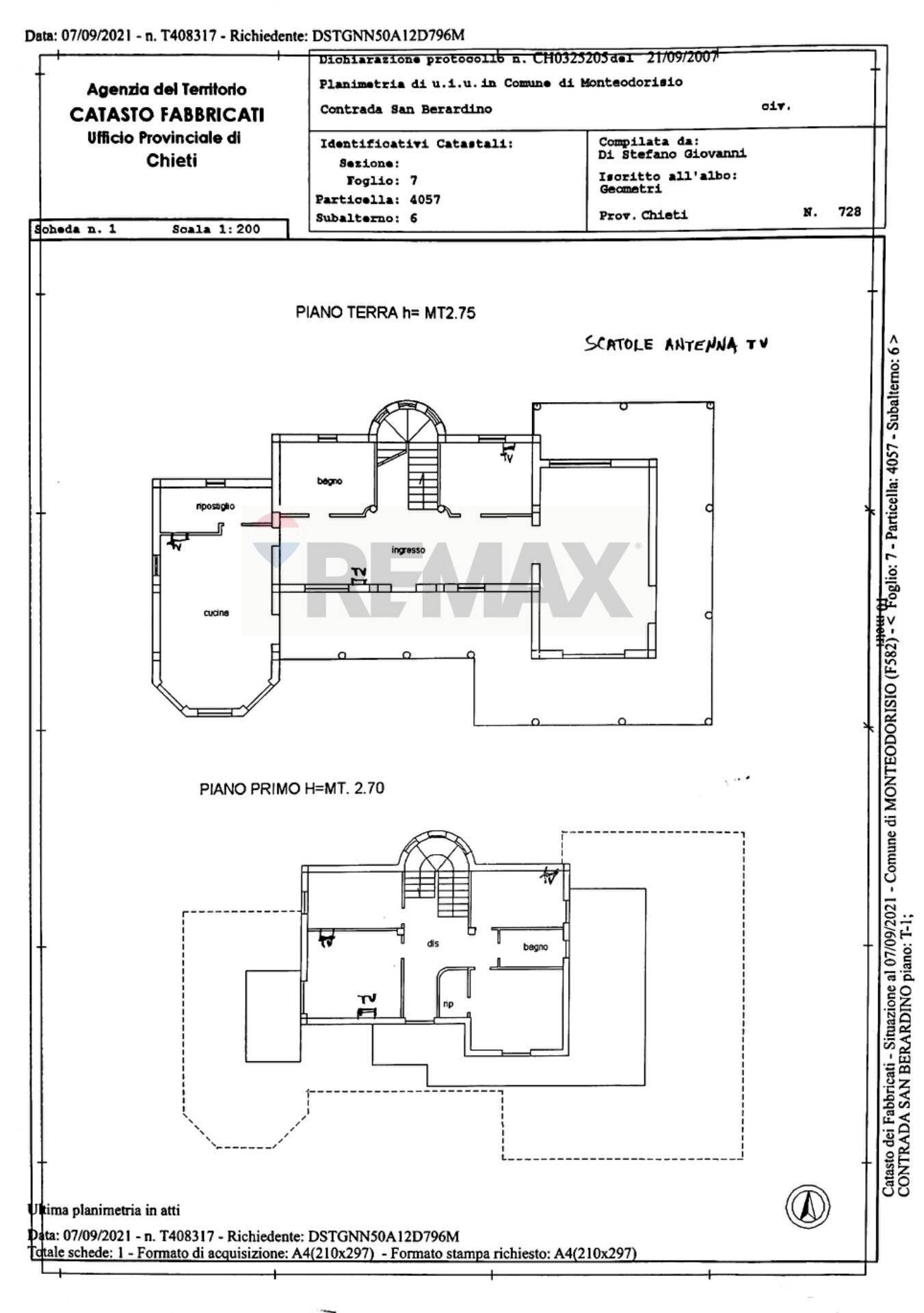 Pianta 2D - Villa Vasto - floor plans 1