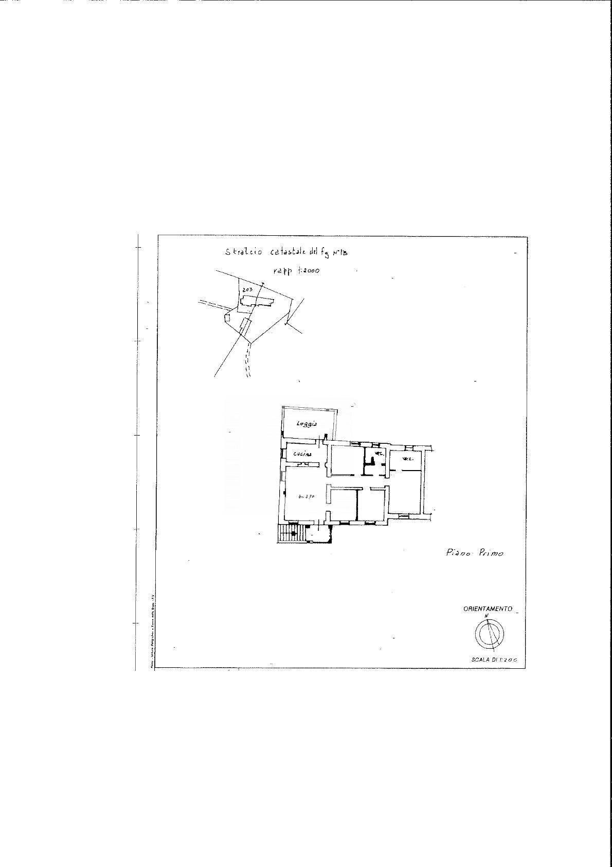Foto 49 - Casa semi indipendente Contrada Remartello, Loreto Aprutino - planimetria 1