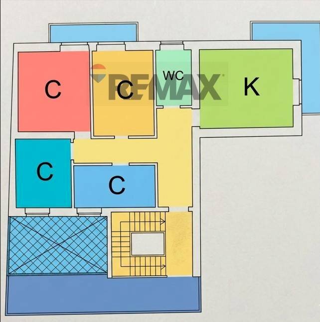 Pianta 2D - Four-room apartment VIA ROVERETO
 
12, Trani - floor plans 1